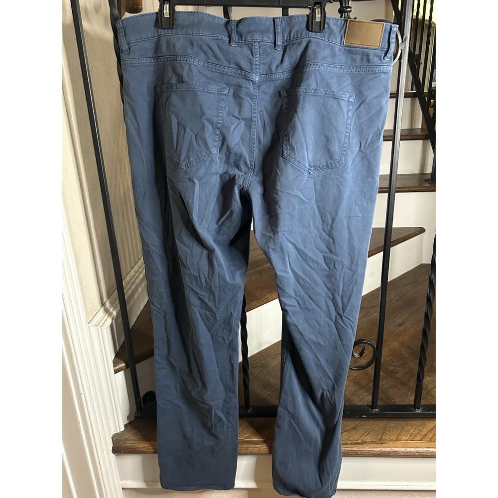 Men's Size 40X32 Peter Millar Chino Pants Slacks Golf Blue